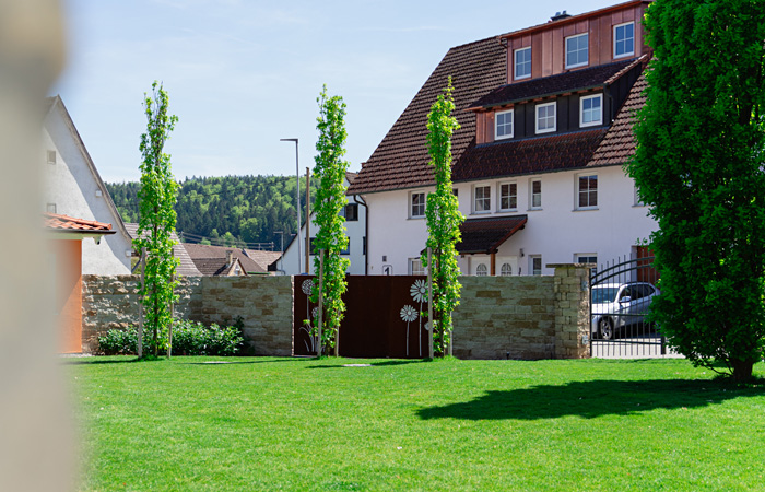 Neuanlage eines Privatgartens in Heiligenzimmern